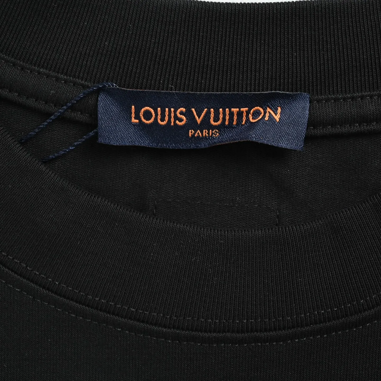 Louis Vuitton/Louis Vuitton cross-stitch woven embroidery short sleeves